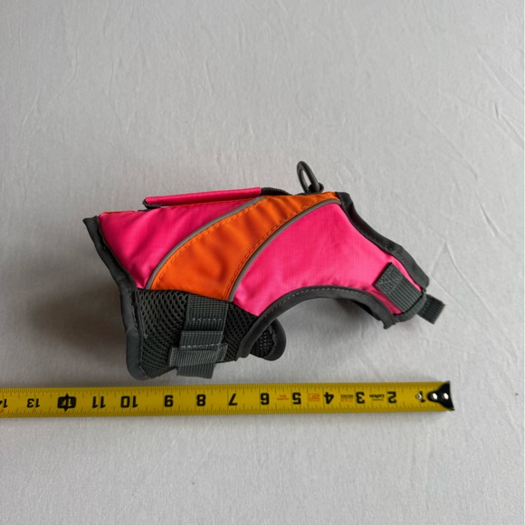 Doggy Life Vest Pink and Orange - Picture 5 of 6